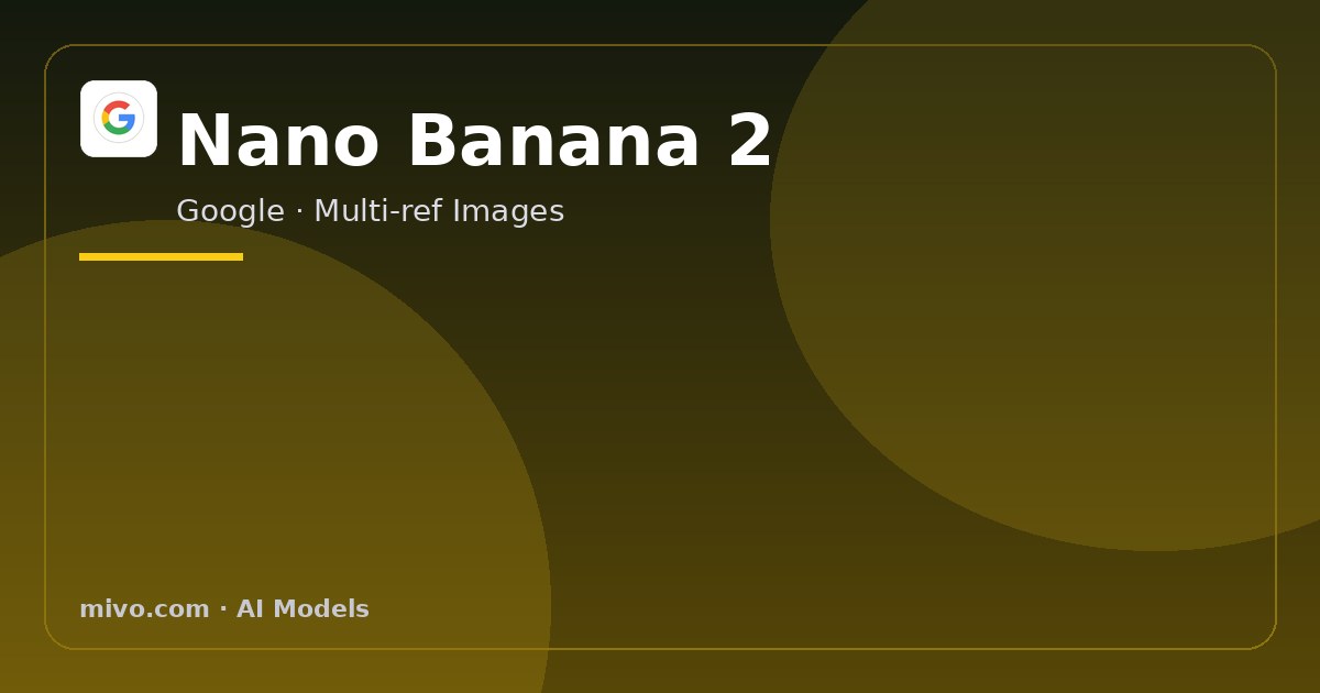 Nano Banana 2 AI image generation on Mivo