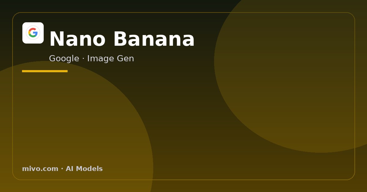 Nano Banana AI image generation on Mivo